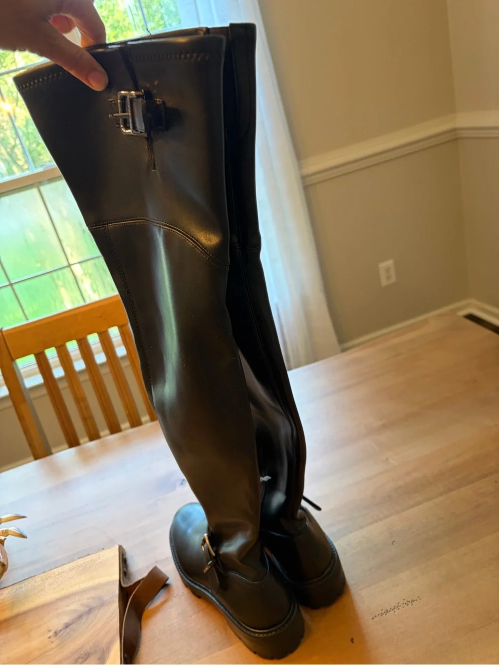 Brand New never worn Nine West Black Over-the-Knee Women's Boots